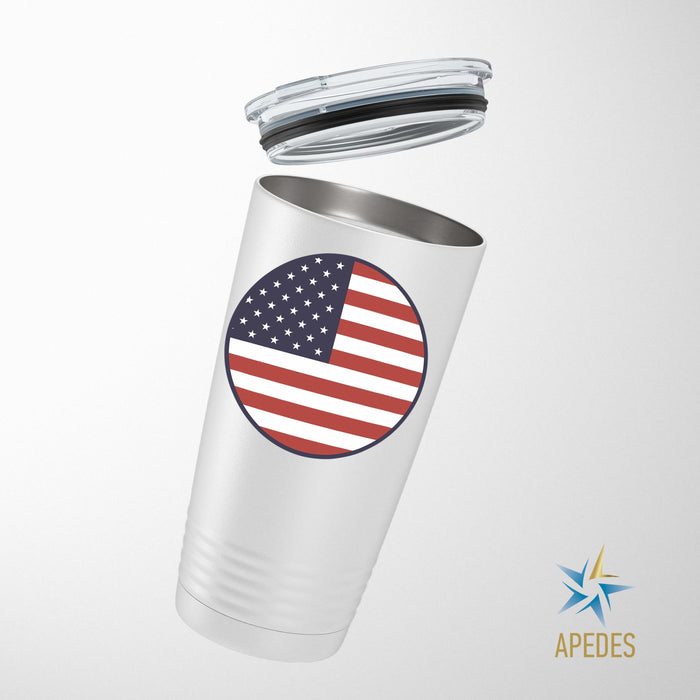 United States of America USA Flag Stainless Steel Tumbler 20 OZ