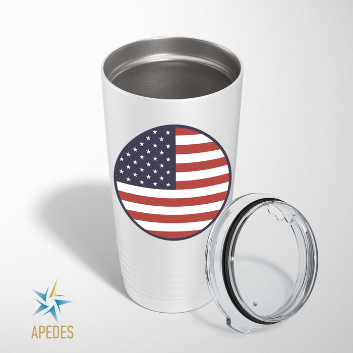 United States of America USA Flag Stainless Steel Tumbler 20 OZ