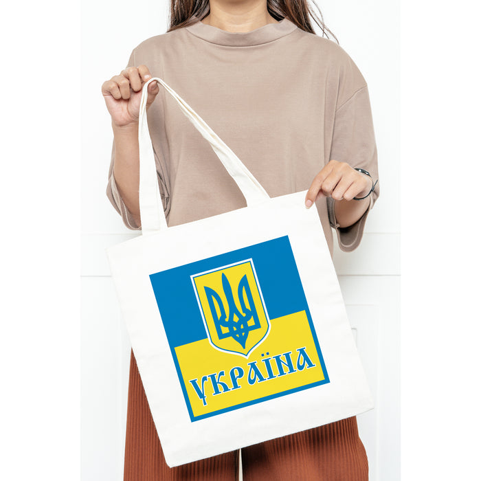 Ukraine Market Canvas Tote Bag