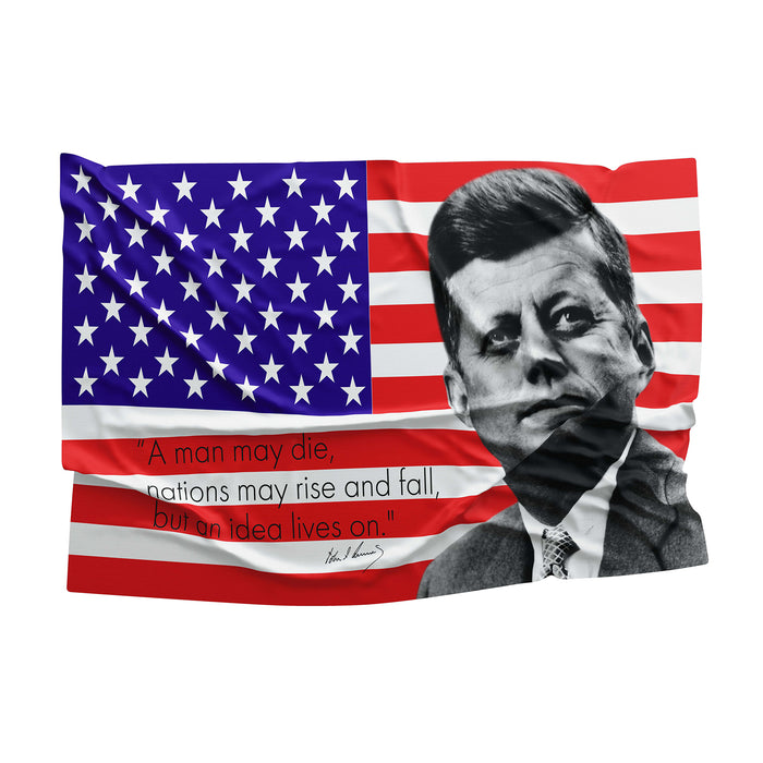 USA Presidents Franklin D. Roosevelt / John F. Kennedy Flag Banner