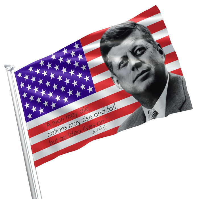 USA Presidents Franklin D. Roosevelt / John F. Kennedy Flag Banner
