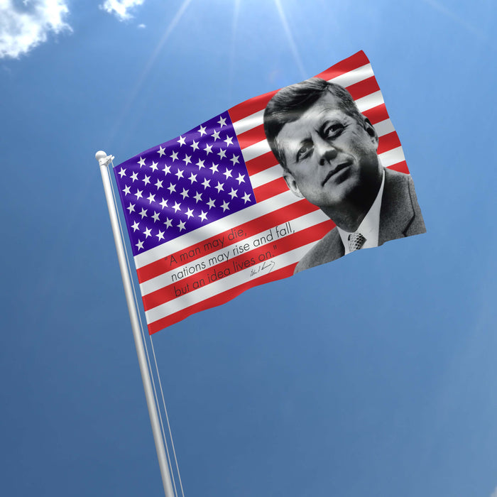 USA Presidents Franklin D. Roosevelt / John F. Kennedy Flag Banner