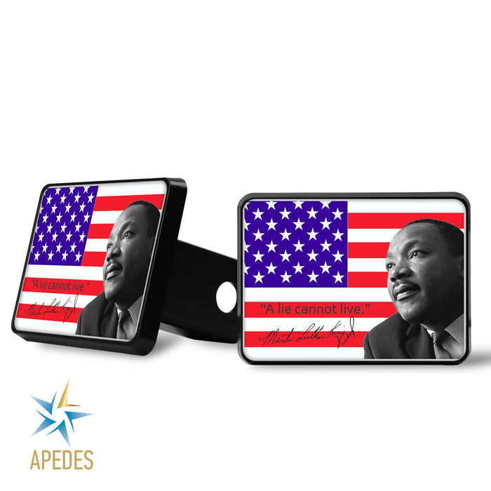 Martin Luther King Jr USA Flag Trailer Hitch Cover