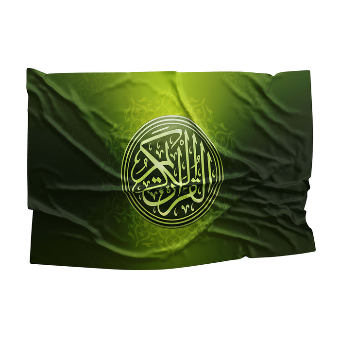 Islam Quran Qur'an Koran Flag Banner