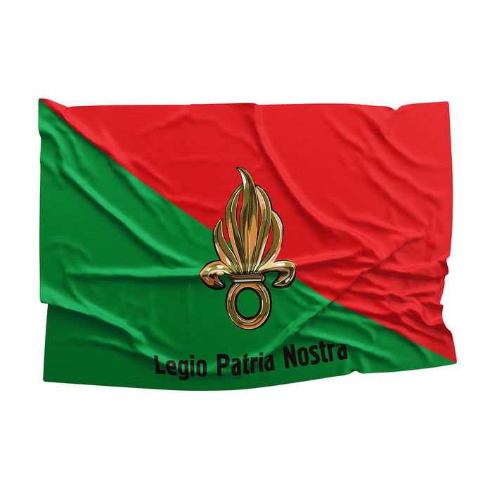 Legio Patria Nostra French Foreign Legion Flag Banner