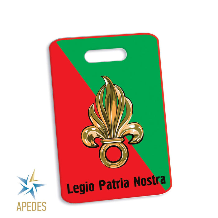 Legio Patria Nostra French Foreign Legion Rectangle Luggage Tag