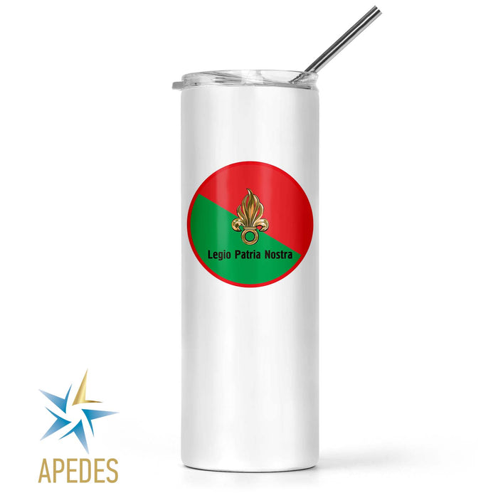 Legio Patria Nostra French Foreign Legion Stainless Steel Skinny Tumbler 20 OZ