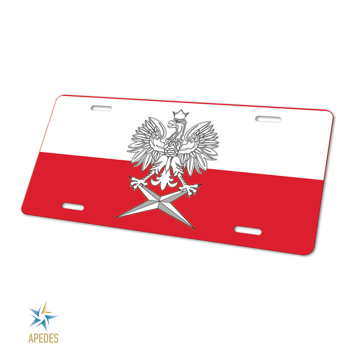 Poland Decorative License Plate
