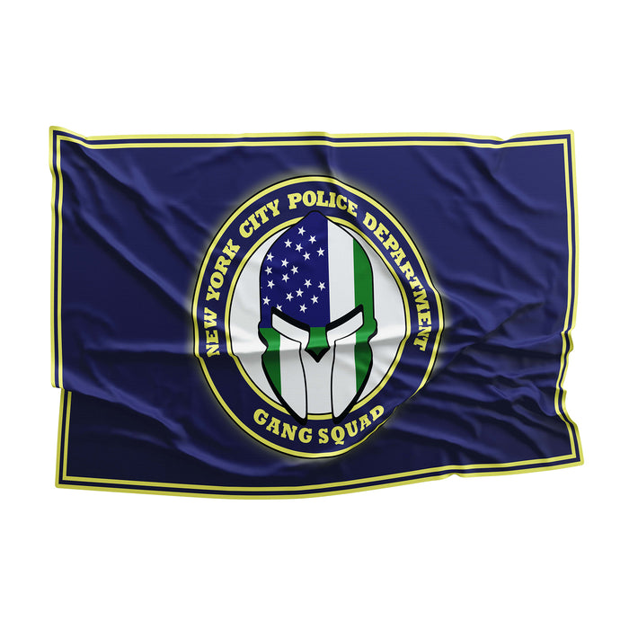 New York NYPD Police Flag Banner