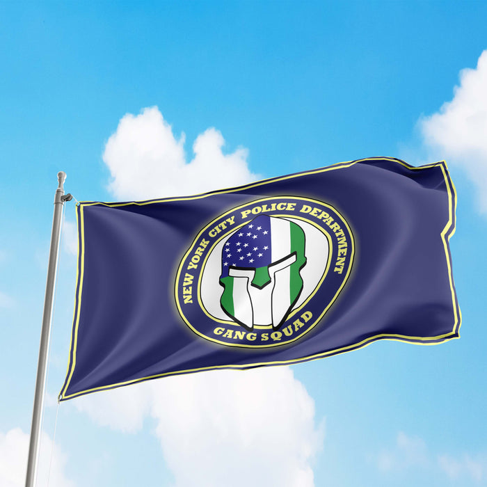 New York NYPD Police Flag Banner
