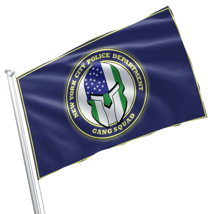 New York NYPD Police Flag Banner