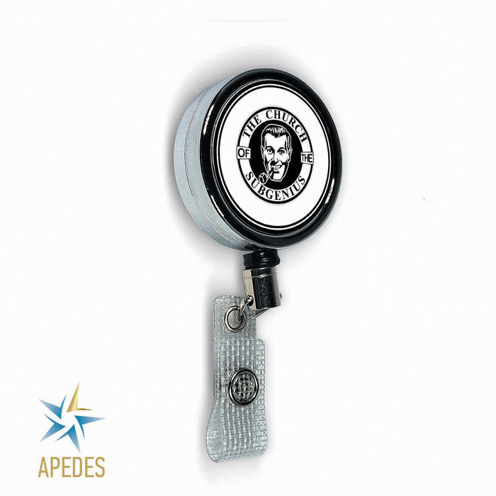 Church of the SubGenius Badge Reel Holder