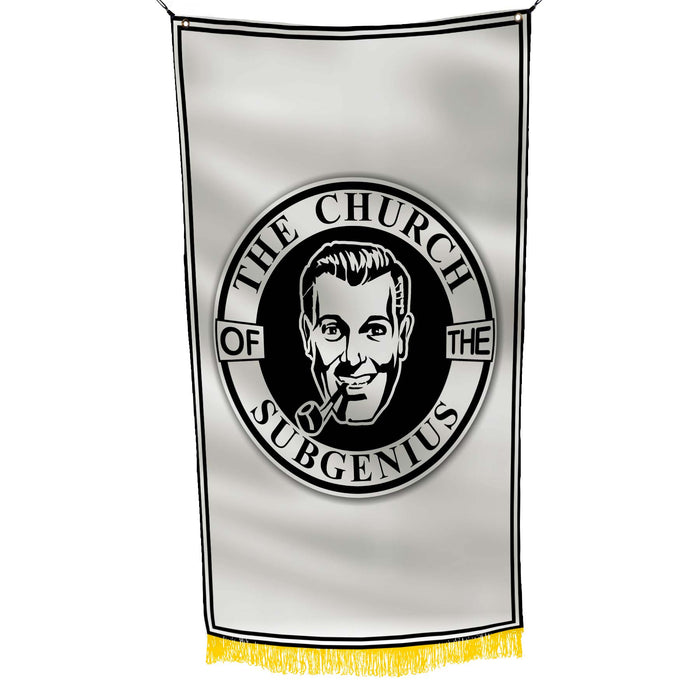 Subgenius Poster Church of the SubGenius Flag Banner — Apedes Flags And Banners