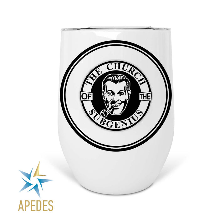 Church of the SubGenius Stainless Steel Stemless Wine Cup 12 OZ