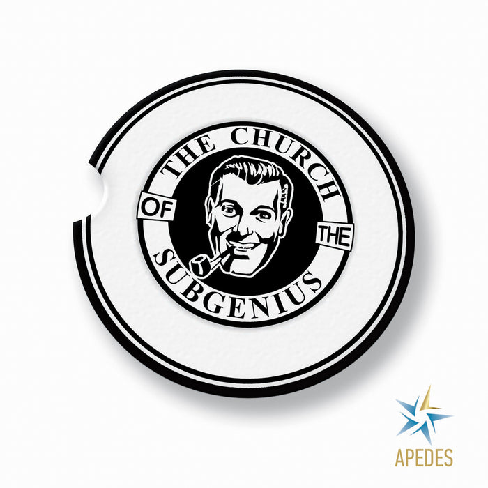 Church of the SubGenius Car Cup Holder Coaster (Set of 2)