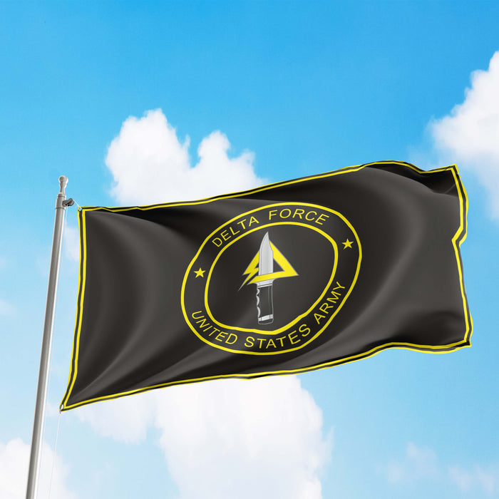 Delta Force Elite Tier 1 CAG Army Special Forces Joint Special Operations Command Flag Banner
