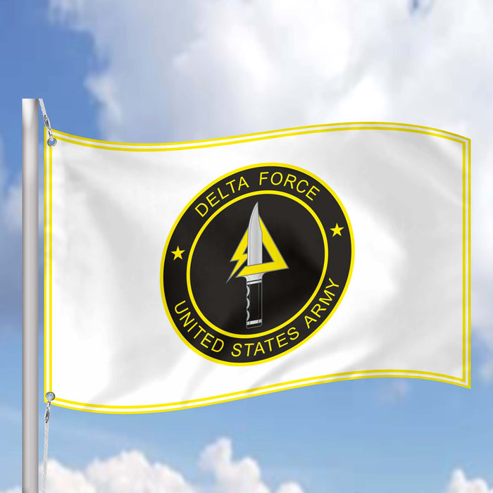 Delta Force Elite Tier 1 CAG Army Special Forces Joint Special Operations Command Flag Banner