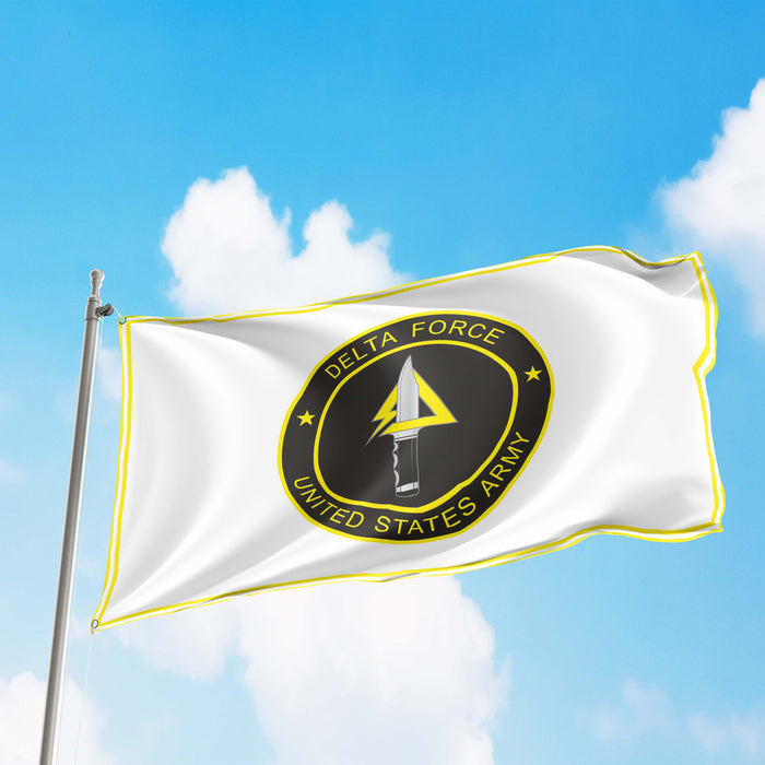 Delta Force Elite Tier 1 CAG Army Special Forces Joint Special Operations Command Flag Banner