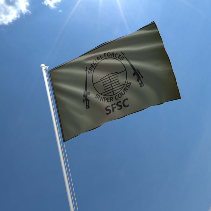 SFSC Sniper Cours Flag Banner