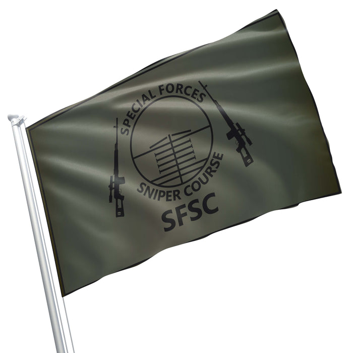 SFSC Sniper Cours Flag Banner