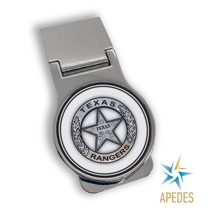 Texas Ranger Badge Money Clip