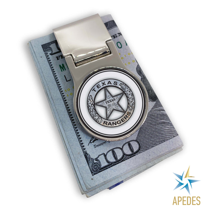 Texas Ranger Badge Money Clip