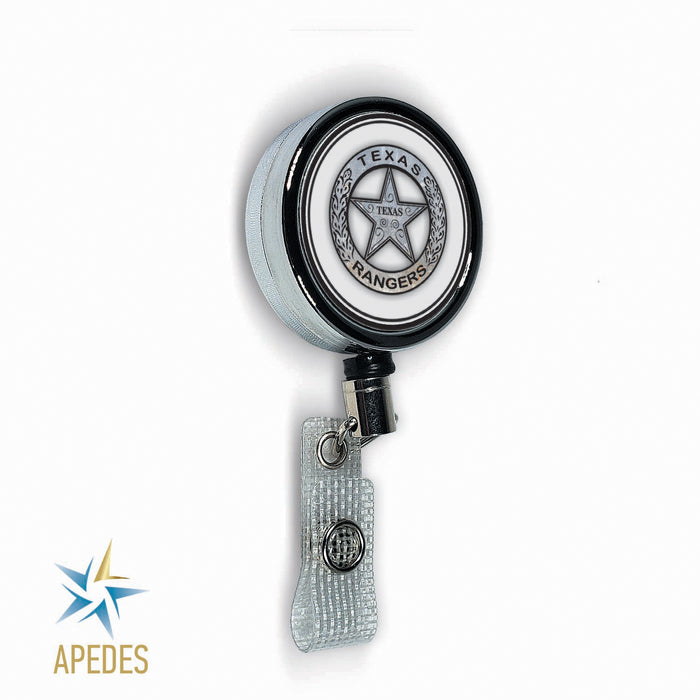 Texas Ranger Badge Badge Reel Holder