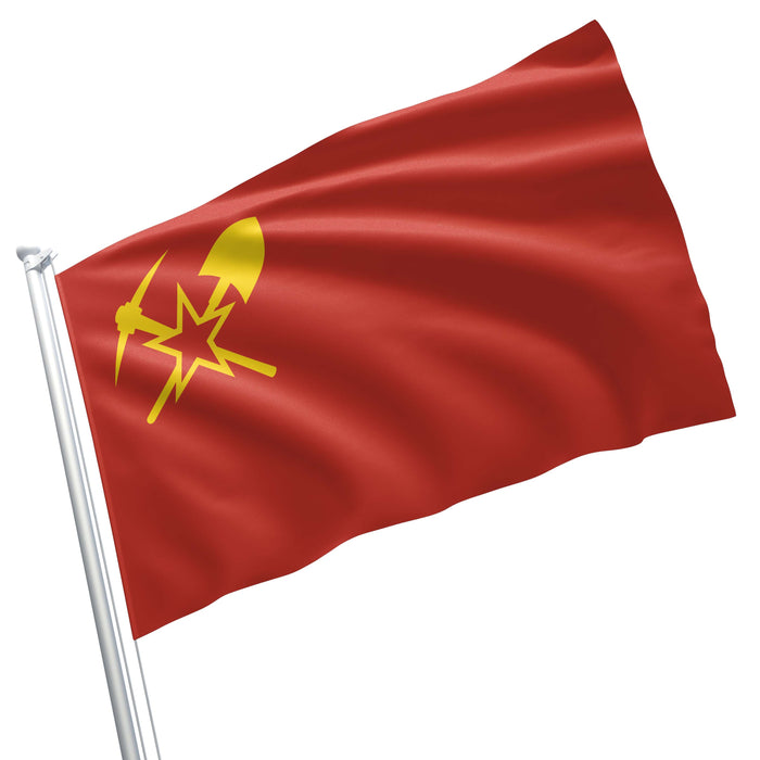 Alaskan Socialist Republic Russian America Flag Banner