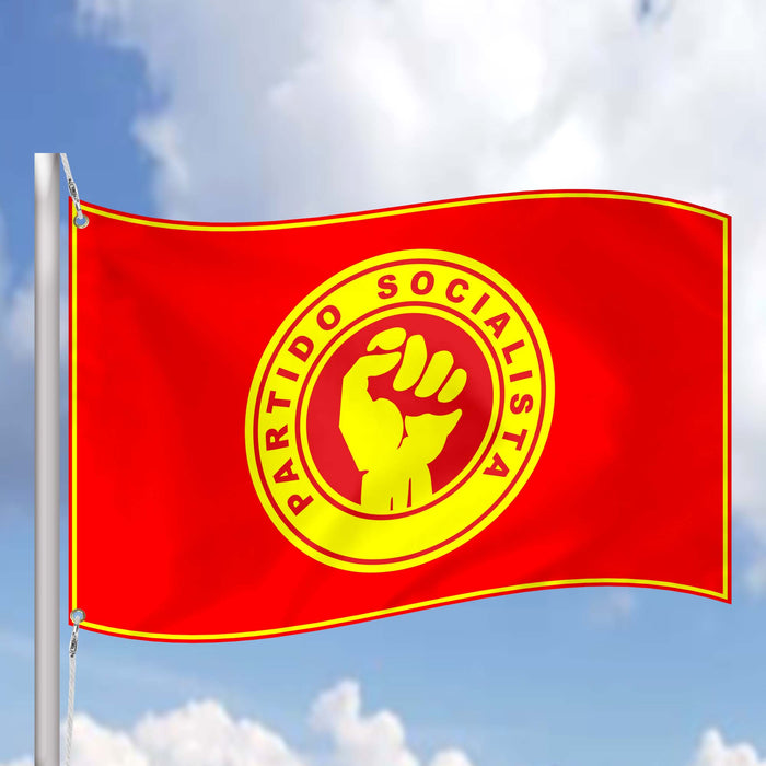 Socialist Party Portugal Flag Banner