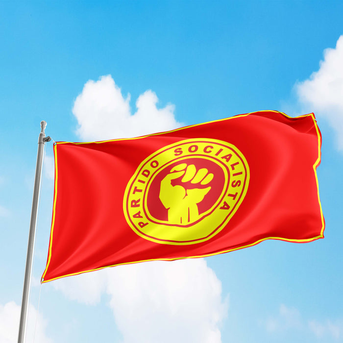 Socialist Party Portugal Flag Banner