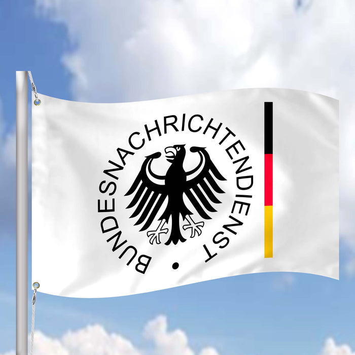 Bundesnachrichtendienst BND The Federal Intelligence Service Germany Flag Banner