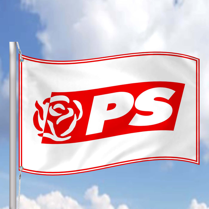 Socialist Party Portugal Flag Banner