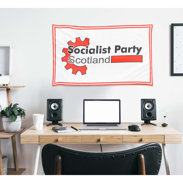 Socialist Party Scotland UK Flag Banner