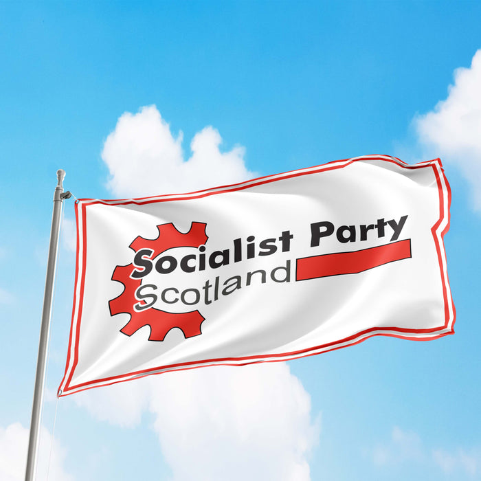 Socialist Party Scotland UK Flag Banner