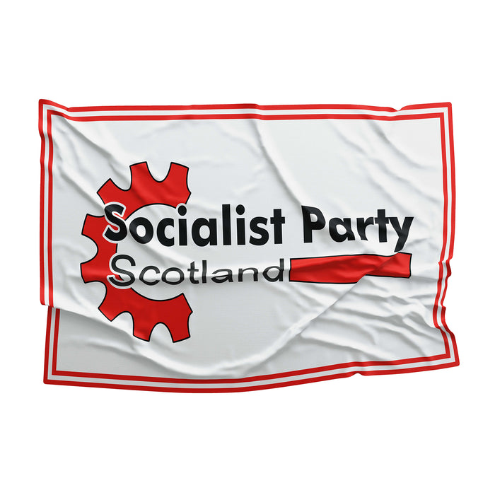 Socialist Party Scotland UK Flag Banner