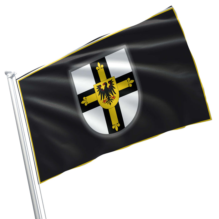 Knights Orders - Military Christian Western Europe Religious Societies Of Knights Flag Banner