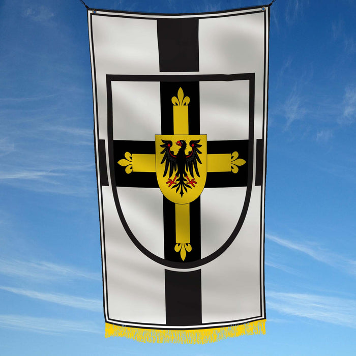 Knights Orders - Military Christian Western Europe Religious Societies Of Knights Flag Banner