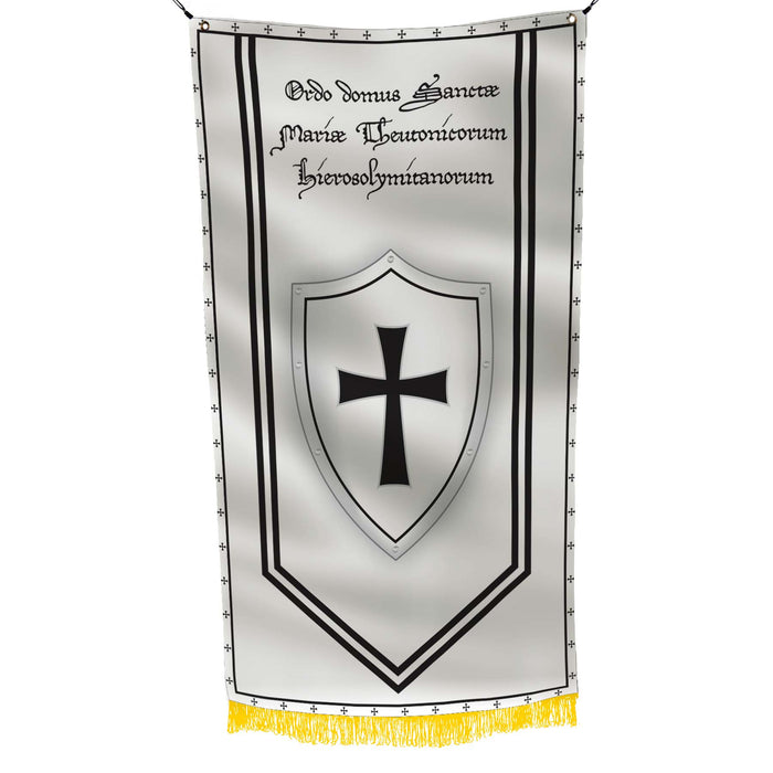 Knights Orders - Military Christian Western Europe Religious Societies Of Knights Flag Banner