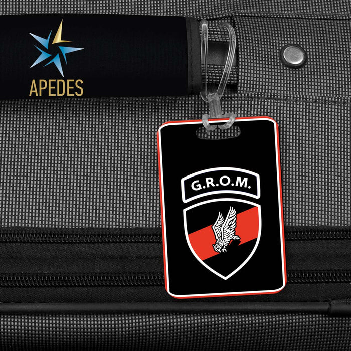 Polish Special Forces Ensign GROM Rectangle Luggage Tag