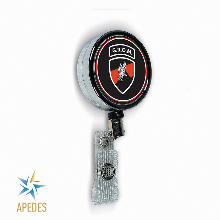 Polish Special Forces Ensign GROM Badge Reel Holder