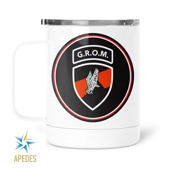 Polish Special Forces Ensign GROM Stainless Steel Travel Mug 13 OZ