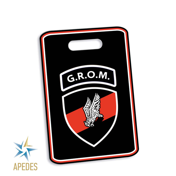 Polish Special Forces Ensign GROM Rectangle Luggage Tag