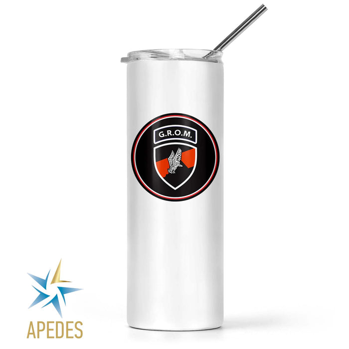 Polish Special Forces Ensign GROM Stainless Steel Skinny Tumbler 20 OZ