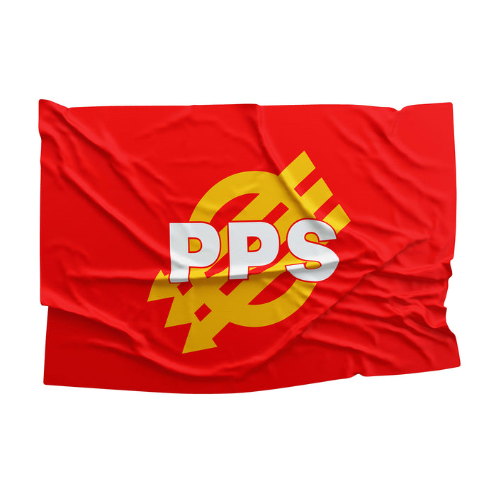 Polish Socialist Party Political Poland Polska Partia Socjalistyczna PPS Flag Banner