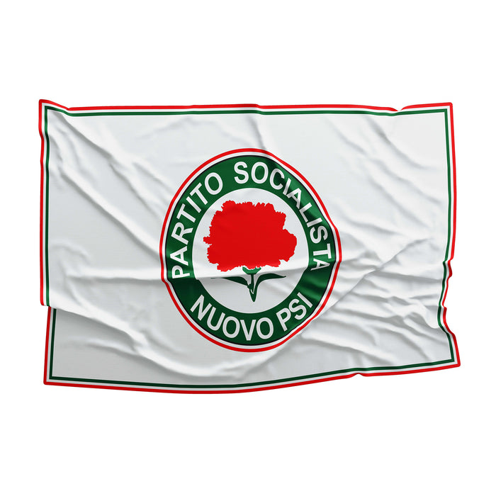 New Italian Socialist Party Italy Flag Banner