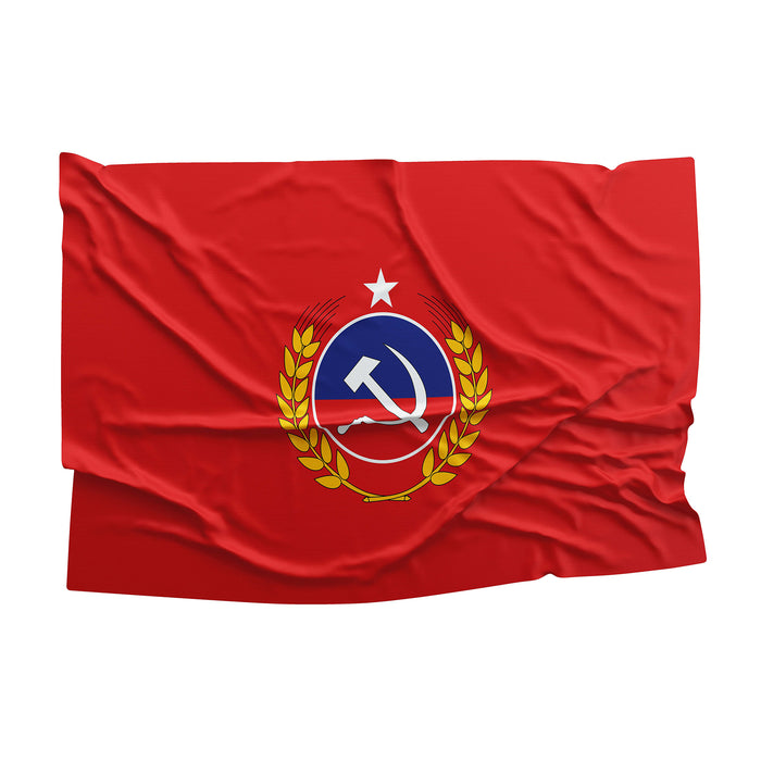 Communist Party of Chile Flag Banner
