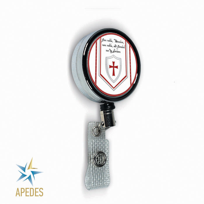 Knights Templar Badge Reel Holder