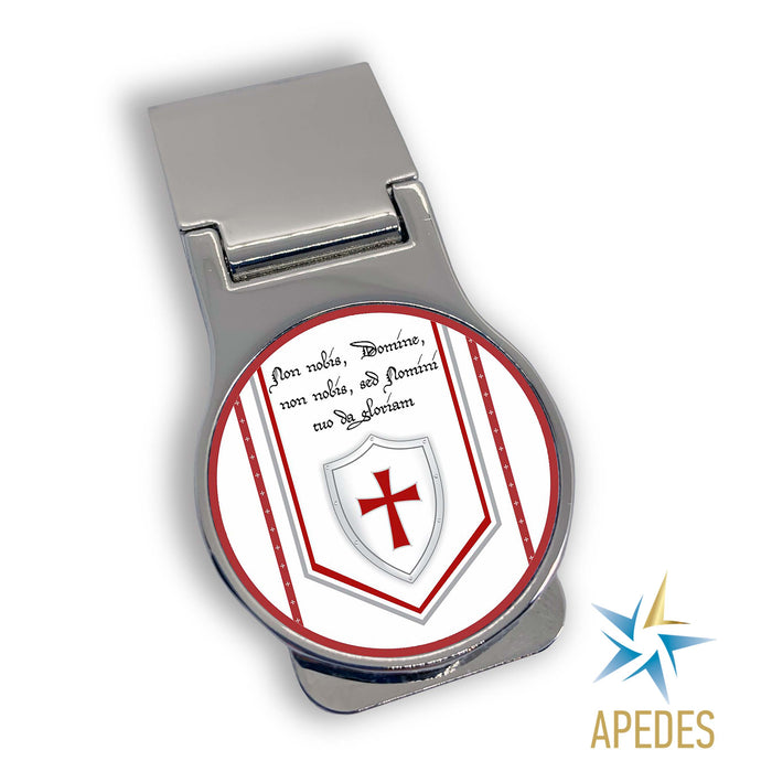 Knights Templar Money Clip