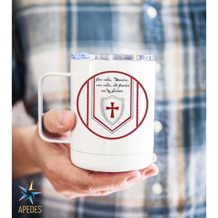 Knights Templar Stainless Steel Travel Mug 13 OZ