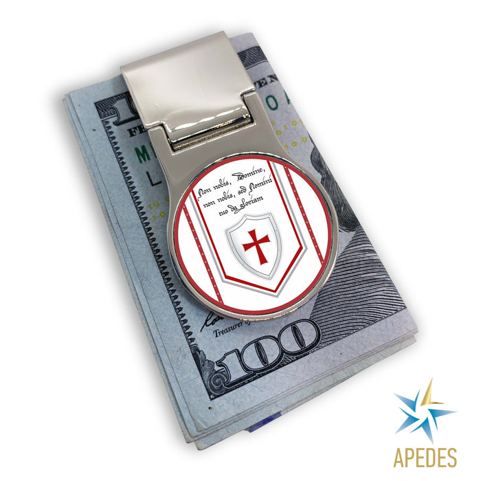 Knights Templar Money Clip